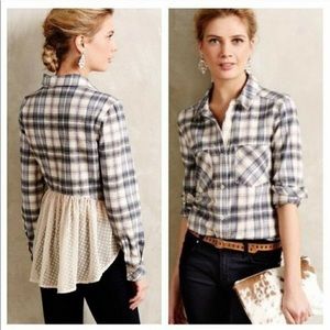 Anthropologie buttondown